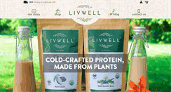 Desktop Screenshot of livwellnutrition.com